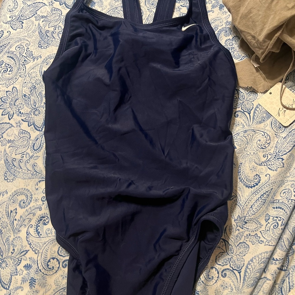 Nike Navy Blue Swimsuit
